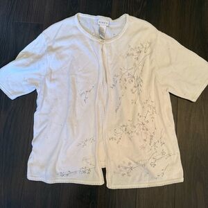 Koret White Knit Cardigan